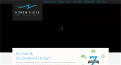 Desktop Screenshot of northshorepropertymgt.com